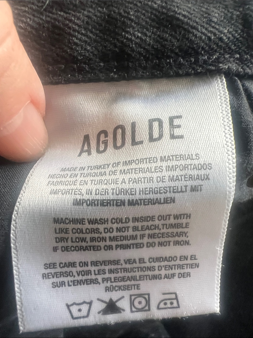 Agolde 90's pinch waist Shorts - Picture 3 of 11